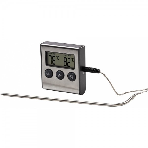 Xavax - Bratenthermometer - schwarz/silb #239395