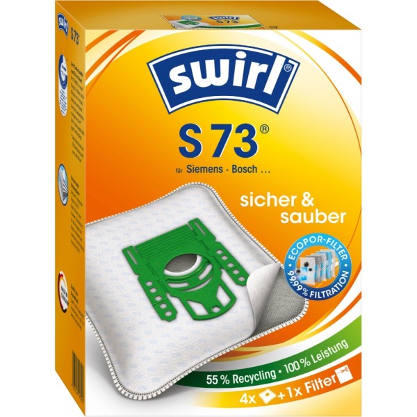 Swirl S 73 EcoPor - Staubsaugerbeutel - #382466