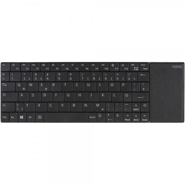 Rapoo E2710 - Wireless Tastatur - schwar #315082