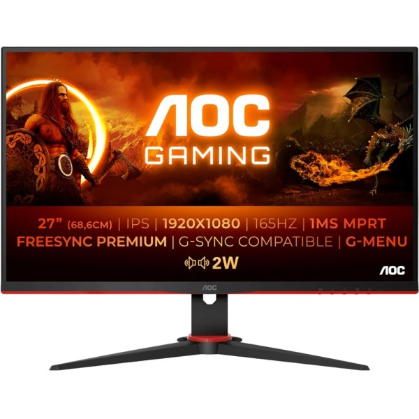 AOC 27G2SPAE - Gaming-Monitor - schwarz/ #365149