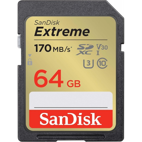 SD Extreme - UHS-I Card 64GB - SanDisk S #402806