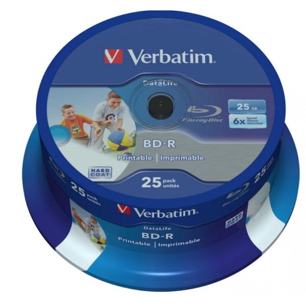 Verbatim Single Layer Datalife HTL 25 GB #372129