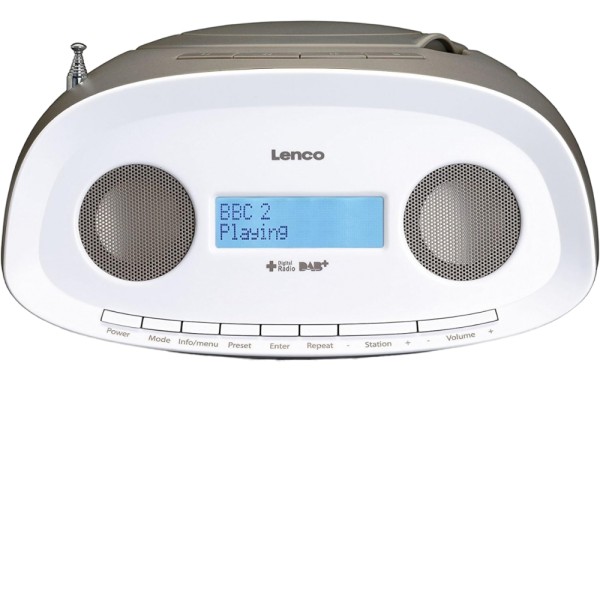 Lenco SCD-69TP - Boombox - taupe #363220