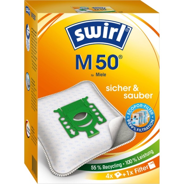 swirl M 50 EcoPor - Staubsaugerbeutel - #411673