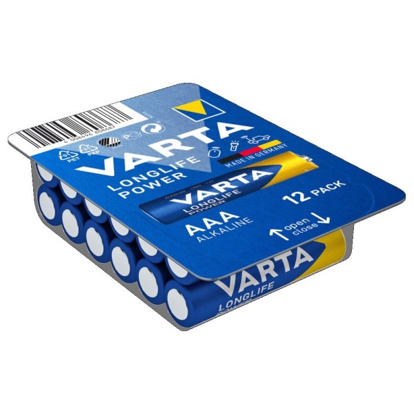 Varta Longlife Power AAA 12er Pack - Mic #393661