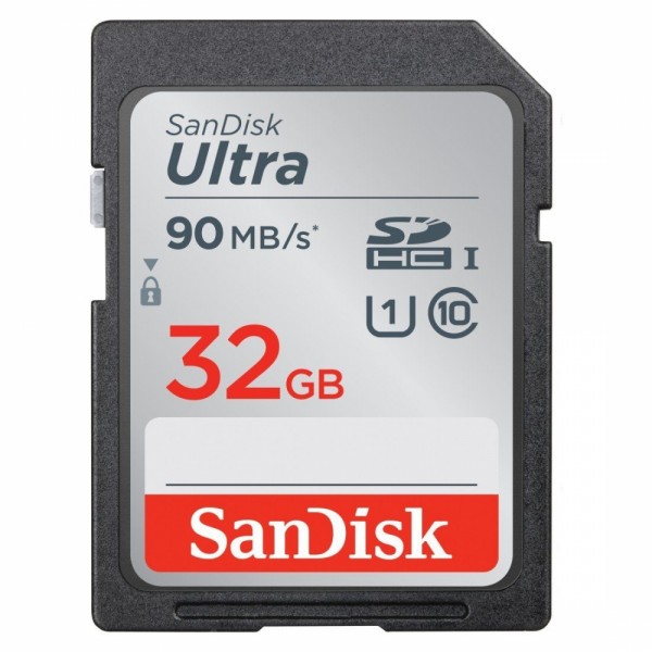 Sandisk Ultra SDHC 32GB 90MB/s UHS-I SD- #186895