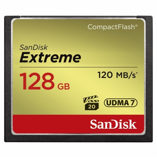 Sandisk Extreme Compact Flash UDMA7 (128 #216742