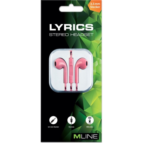 MLINE HLYRICS1607PK - Stereo Pod Headset #367058