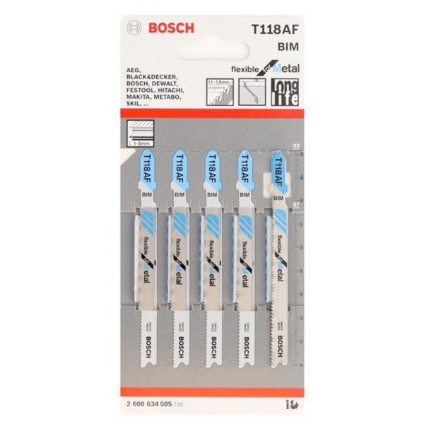 Bosch T 118AF - Saegeblatt fuer Stichsae #367395