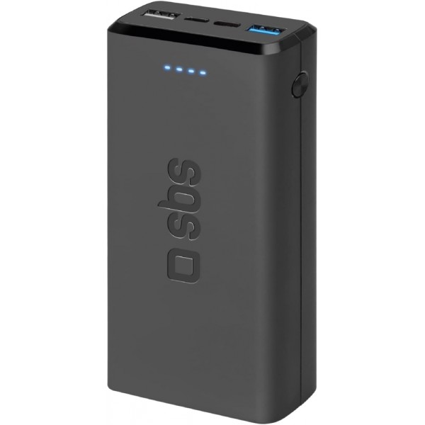 SBS Fast Charge 20000 - Powerbank - schw #383880