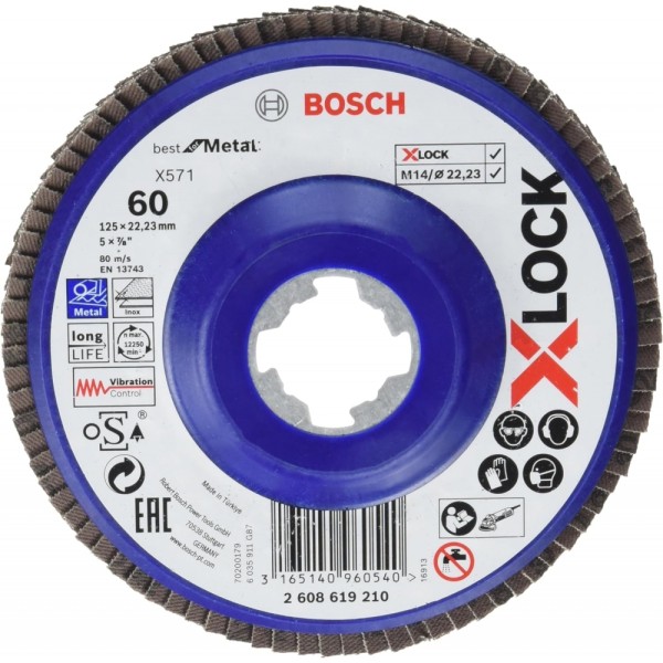 Bosch X-LOCK X571 - Faecherscheibe - sch #367302