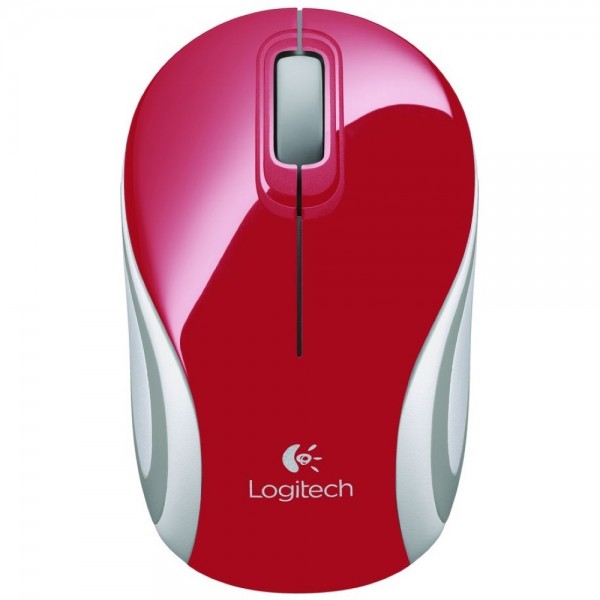 Logitech M187 - Wireless Maus - rot #255457