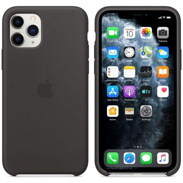 APPLE iPhone 11 Pro Silikon Case Schwarz #102720