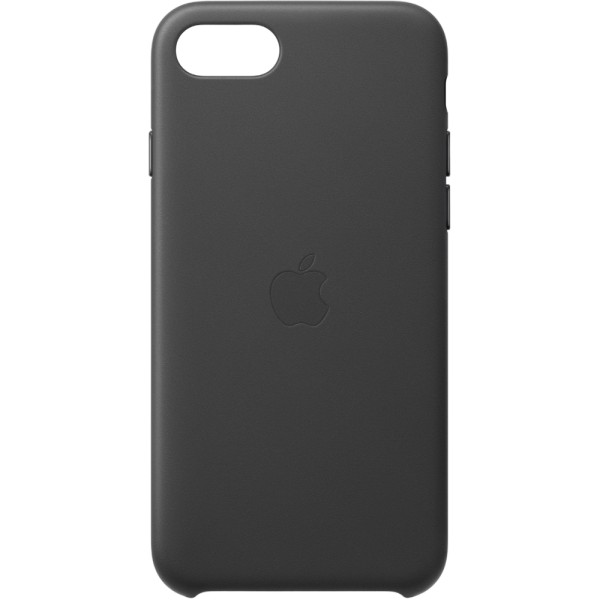 Apple Leder Case fuer iPhone SE schwarz #367075