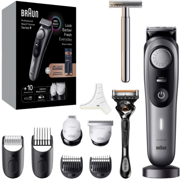 Braun BT9420 BeardTrimmer Kit & KCG Safe #363237