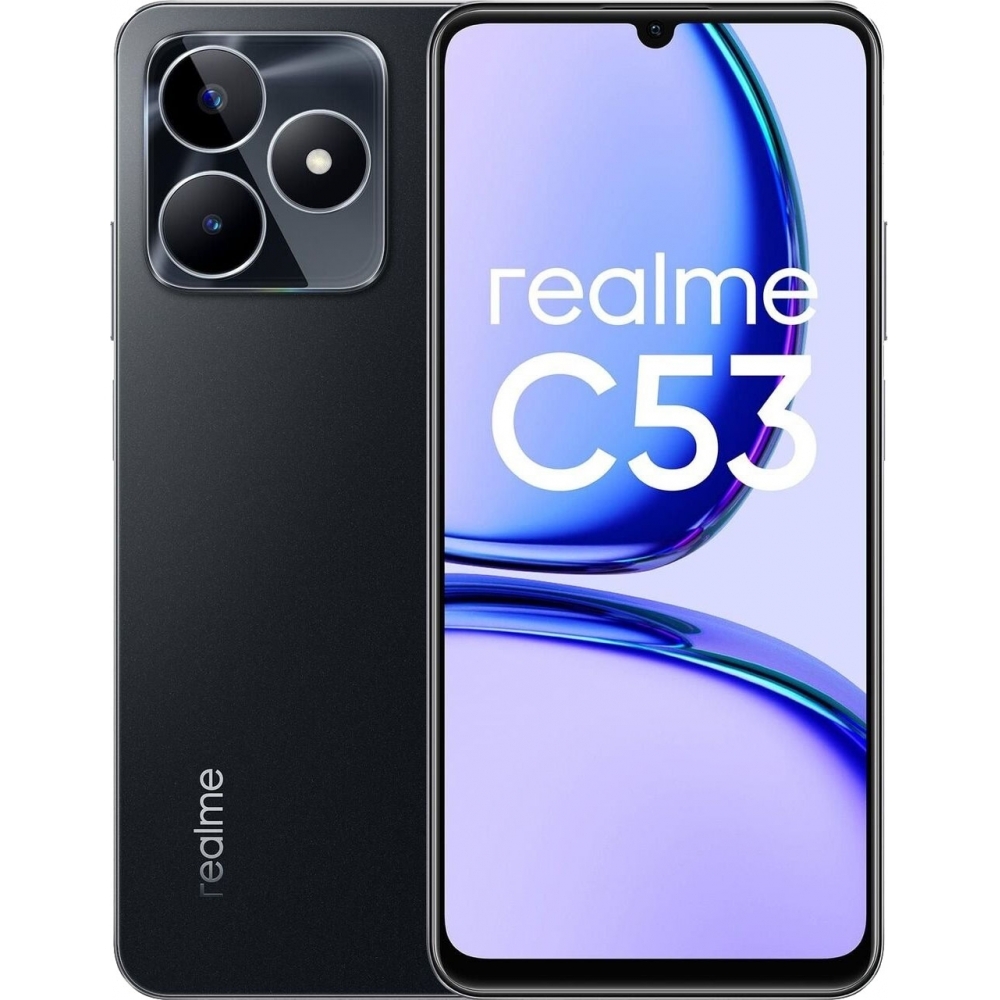 Realme C53 256 GB / mighty Price-Guard - 8 black GB | - Smartphone