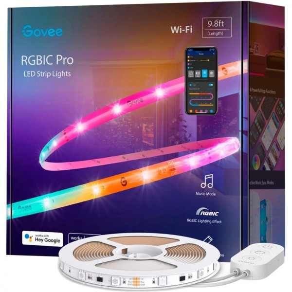 Govee Wi-Fi RGBIC Pro LED Strip Light 3 #383959