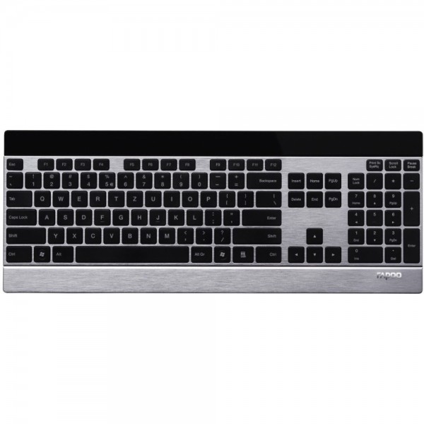 Rapoo E9270P - Wireless Tastatur - silbe #311413