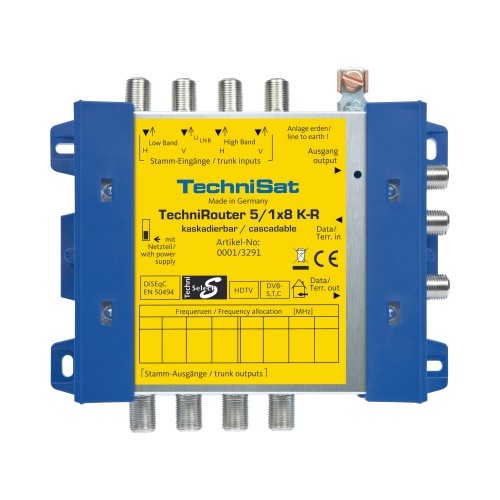 Technisat TechniRouter 5/1x8 K-R Sat/Ins #93723