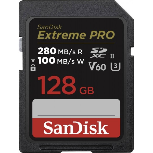 Sandisk Extreme PRO SDXC 128 GB - Speich #368471