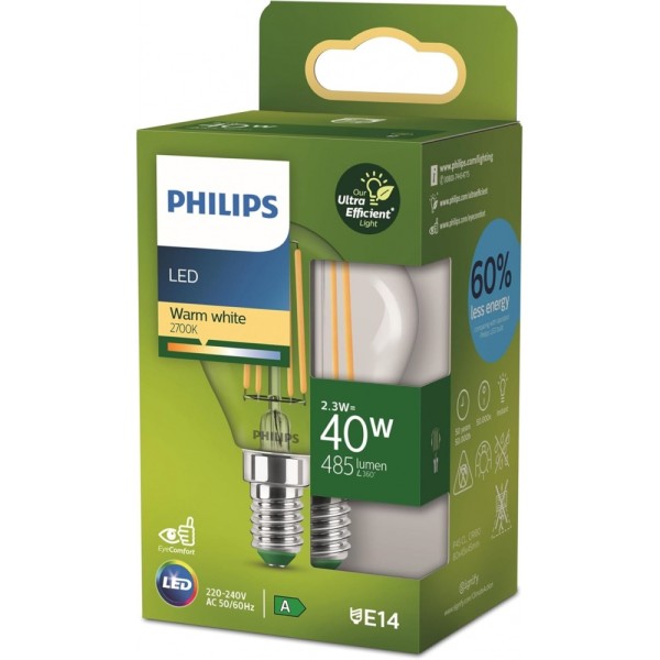 Philips LED CLA 40W P45 E14 - LED Leucht #403248