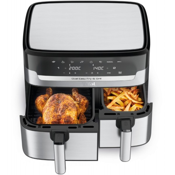 Tefal EY905D Dual Easy Fry & Grill - Hei #354133