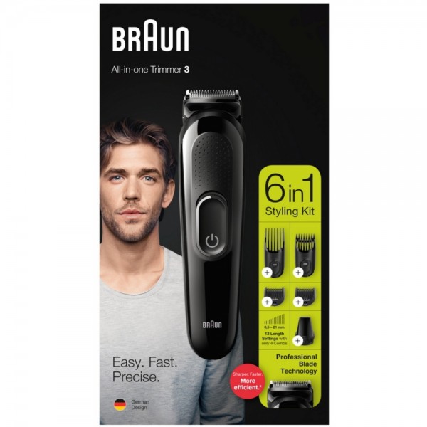 Braun MultiGroomingKit MGK3225 Schwarz 6 #191011