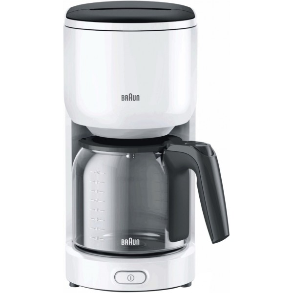 Braun KF 3120 WH PurEase - Filterkaffeem #382424