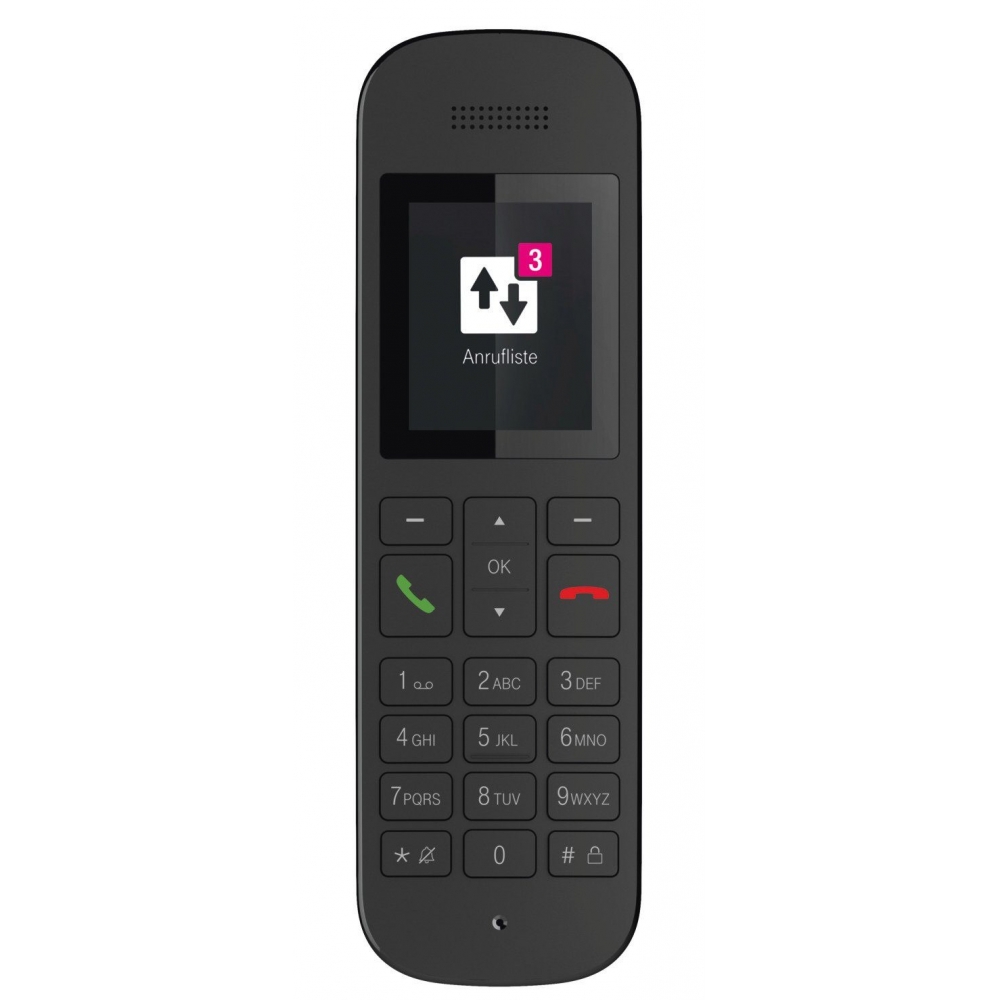 | Telefon schwarz Price-Guard - A12 - Telekom Sinus