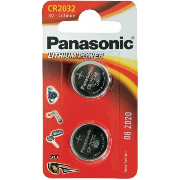 Panasonic CR 2032 - Knopfzellenbatterie #392327