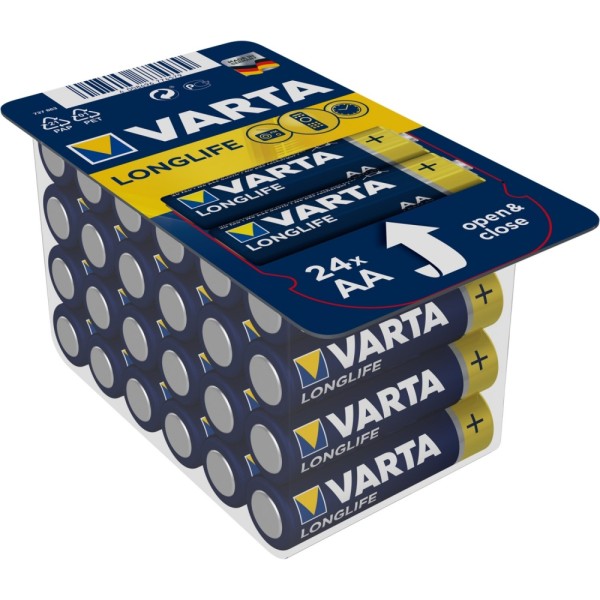 Varta Longlife Big Box AA 24er Pack - Mi #393203