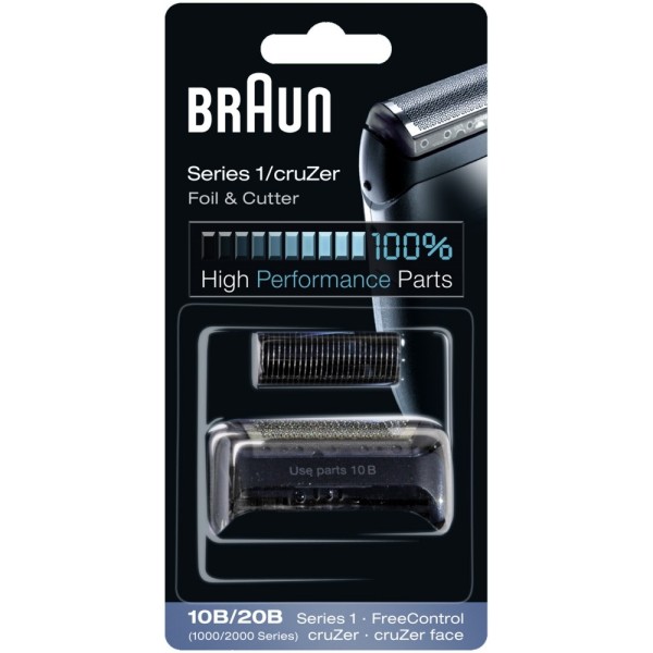 Braun Kombipack 10 B - Ersatzscherkopf - #364639