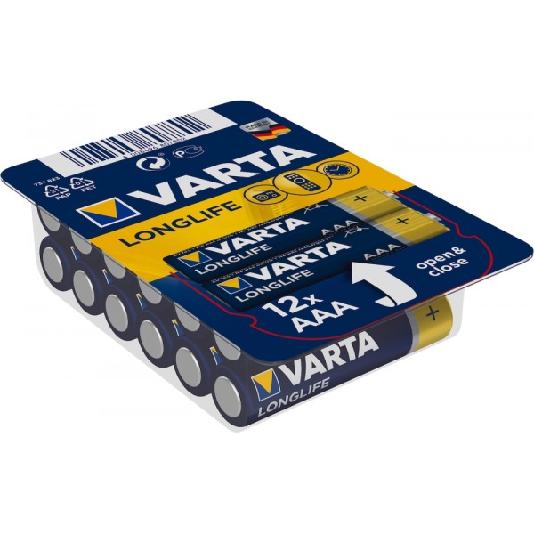 Varta Longlife Big Box AAA 12er Pack - M #365812