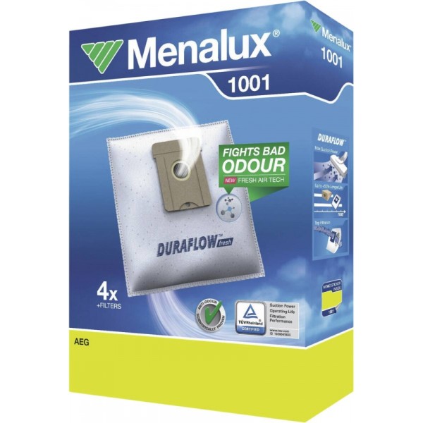 Menalux 1001 - Staubsaugerbeutel - weiss #368725